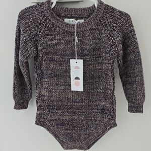 COCO BLANC knit NWT Romper 24m